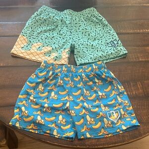 Baseball Lifestyle- 2 pairs YL Shorts